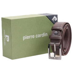 Kaiš muški kožni Pierre Cardin 2505gg30 tamno braon