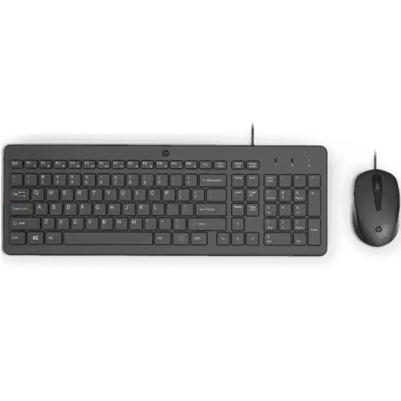 Tastatura+miš HP 150 žicni set/US/240J7AA/crna