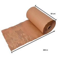 Papir pak/3D-Saće rolna 80g 50cmx250m Bi Wrap BWRV 50250 2 natur