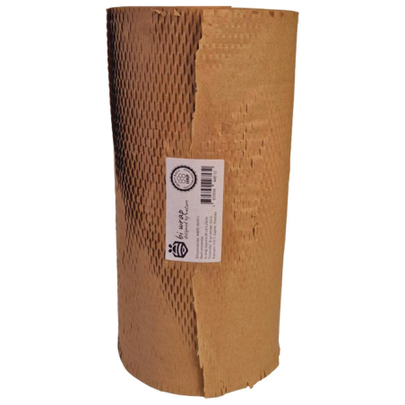 Papir pak/3D-Saće rolna 80g 38cmx250m Bi Wrap BWRV 38250 2 natur