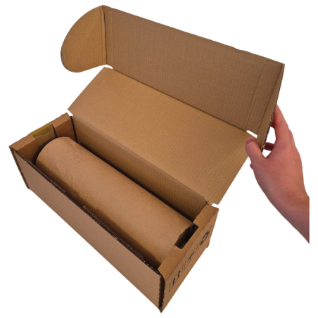 Papir pak/3D-Saće rolna 80g 38cmx100m u kutiji Bi Wrap BWBV 38100 2 natur
