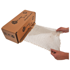 Papir pak/3D-Saće rolna 80g 38cmx100m u kutiji Bi Wrap BWBV 38100 2 natur