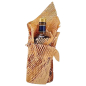 Papir pak/3D-Saće rolna 80g 38cmx 10m mini Bi Wrap BVRV 3810 natur