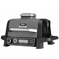 Gril NINJA OG701EU Woodfire Electric Outdoor BBQ Grill &amp; Smoker/2400W/crna