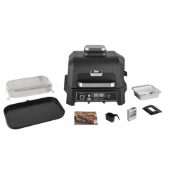 Roštilj NINJA OG850EU Woodfire Pro XL Electric BBQ Grill&amp;Smoker/1700W/crna-siva