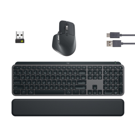 Logitech MX Keys S Combo Graphite, US
