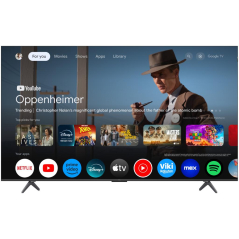Televizor TCL 75P8K/QLED/75"/4K UHD/144Hz/Google TV/crna