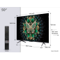 Televizor TCL 50C6K/MiniLED-QLED/50"/4K UHD/144Hz/Google TV/crna