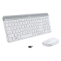 Logitech MK470 Slim Wireless Keyboard and Mouse Combo OffWhite - US