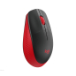 Logitech M190 Full Size Wireless Mouse Red