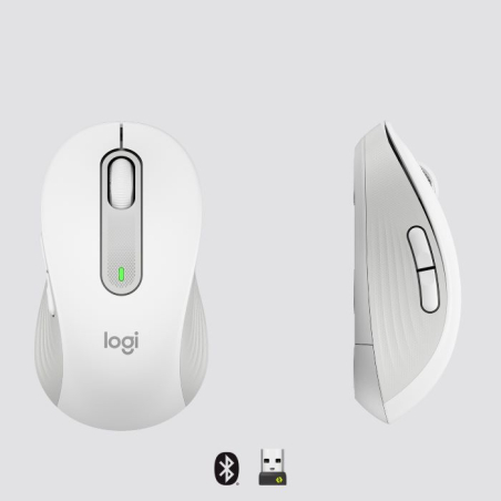 Logitech M650 L Wireless Mouse Off-White