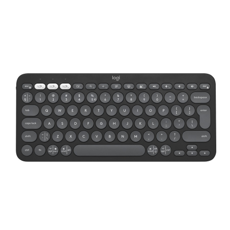 Logitech K380s Pebble Keys 2 Tonal Graphite