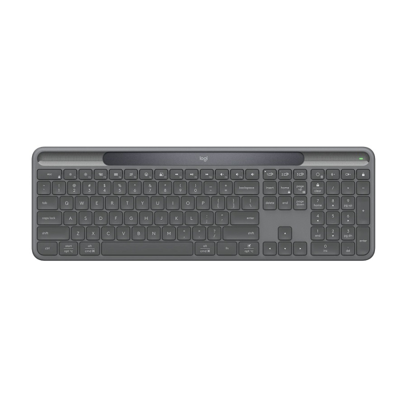 Logitech Signature Slim Solar+ wireless keyboard K980, Graphite