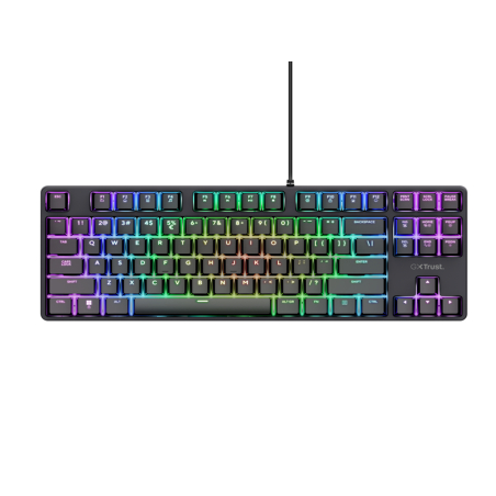 Tastatura TRUST  GXT864 CADA TKL GAMING KEYBOARD US