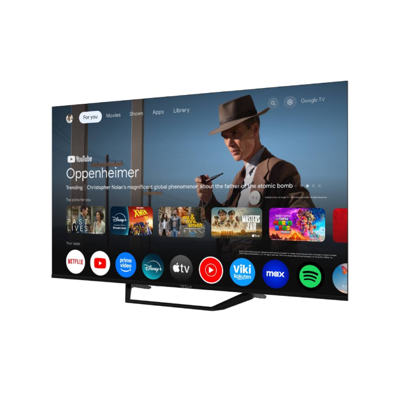 Televizor TESLA 55E655BUS/D-LED/55"/4K/Smart/Google TV/crna