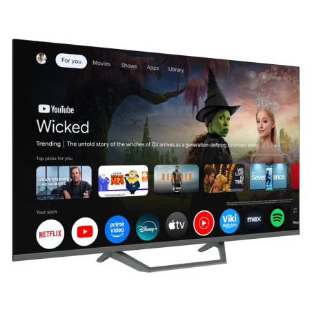 Televizor TESLA Q43E655GUS/QLED/43"/4K/Smart/Google TV/siva