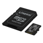 Memorije kartice KINGSTON SDCS3/128GB/microSDXC/128GB/Class10 U1/150MB/s + adapter