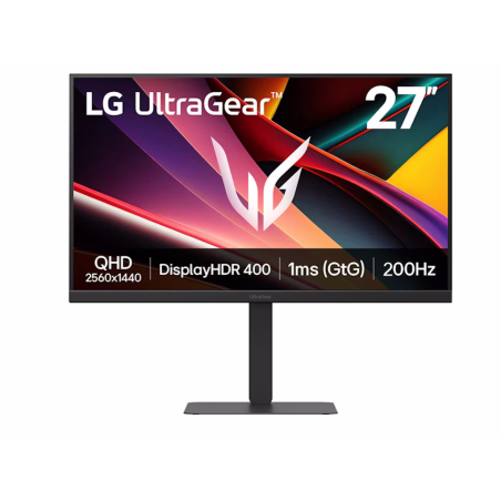 Monitor LG 27G610A-B 27"/IPS/2560x1440/200Hz/1ms GTG/HDMIx2,DP/AMD Freesync/VESA/crna