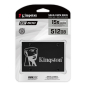 SSD KINGSTON KC600 512GB/interni/2.5"/SATA 3/crna