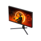 Monitor AOC Q27G3XMN/BK 27"/VA/2560x1440/180Hz/1ms GtG/HDMIx2,DP/Freesync/pivot,visina/VESA/crna