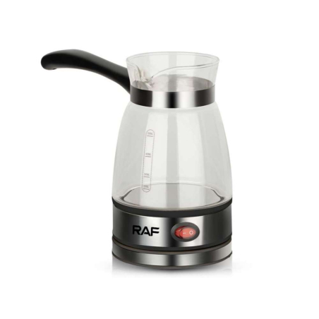 RAF R.125B ELEKTRIČNA DŽEZVA STAKLENA CRNA 0.5L