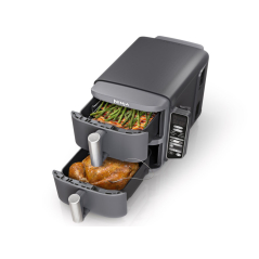 Air fryer NINJA SL451EU 6u1/dupla korpa/2470W/9.5L/siva