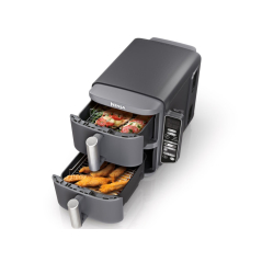Air fryer NINJA SL451EU 6u1/dupla korpa/2470W/9.5L/siva