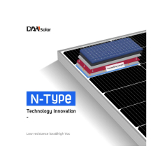 PV modul DAH Solar,590W,72X16/DG,N Tip,1250mm