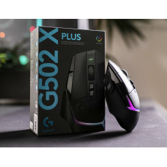 Logitech G502 X Plus, Gaming Mouse, USB, Black