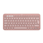 Logitech K380s Pebble Keys 2 Tonal Rose