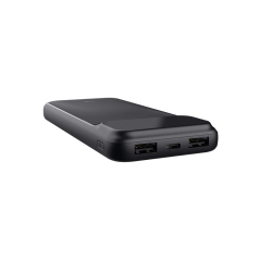 Eksterna baterija TRUST AVALA 10.000 PD Powerrbank/LCD/crna