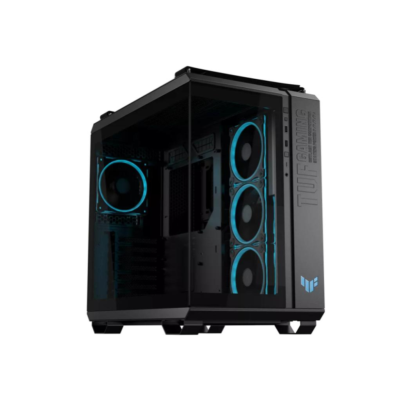 Kucište ASUS TUF GAMING GT502 HORIZON TG Mid Tower/ATX/Micro-ATX/Mini-ITX/kaljeno staklo/ARGB/crna