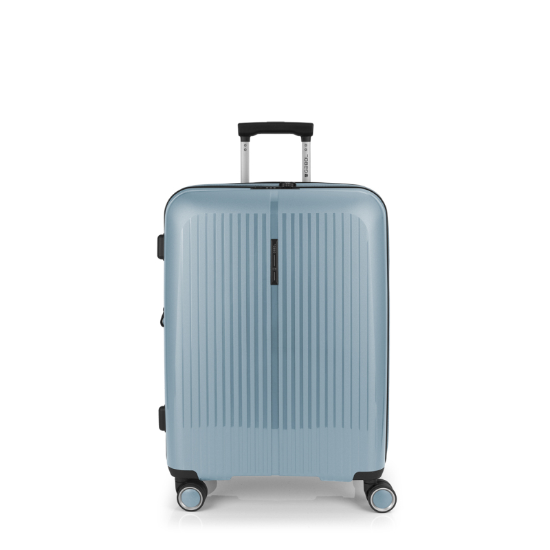 Kofer srednji PROŠIRIVI 45x65x27/30cm Polypropilen Brooklyn 70/77,8 l-3,4 kg Gabol svetlo plava