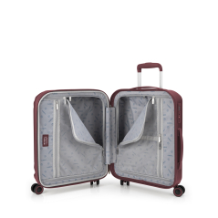 Kofer mali (kabinski) 40x55x21/24 cm polikarbonat 41,3/47l-2,9 kg Kai Gabol bordo