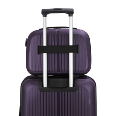 Neseser 35x27x17 cm 13,8l Polypropilen Brooklyn Gabol metalik ljubičasta