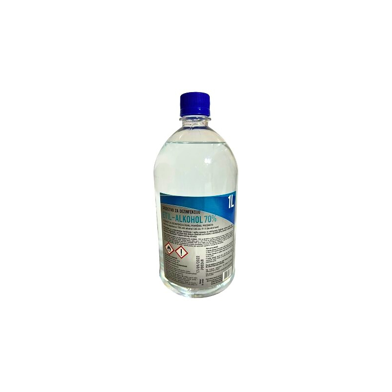 Alkoholna tečnost 70% 1lit
