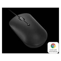 Miš LENOVO Lenovo 400 USB-C /Compact/crna