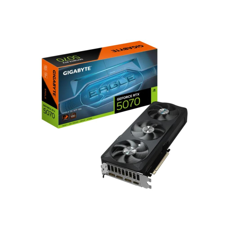 Graficka karta GIGABYTE GV-N5070EAGLE OC-12GD NVD/12GB/GDDR7/192bit/crna