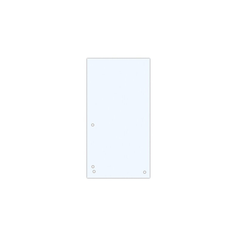 Pregrada kartonska 23,5x10,5cm pk100 Donau 8620100-09PL bela