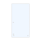 Pregrada kartonska 23,5x10,5cm pk100 Donau 8620100-09PL bela