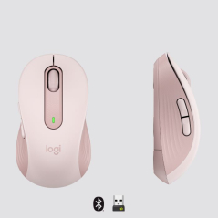 Logitech M650 Wireless Mouse Rose