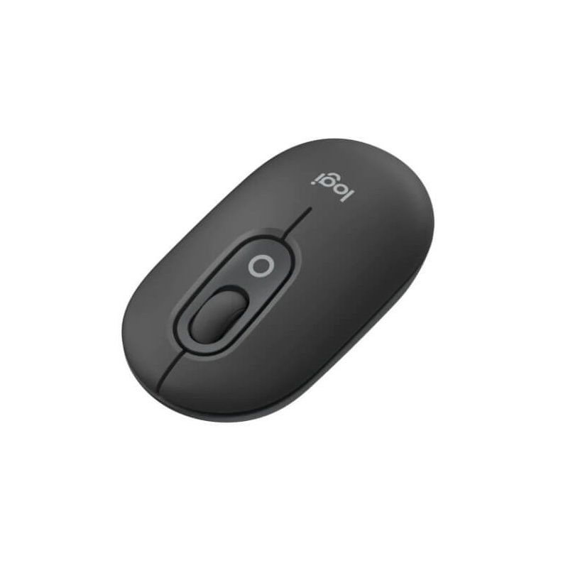 Logitech Pop Mouse with Emoji, Graphite