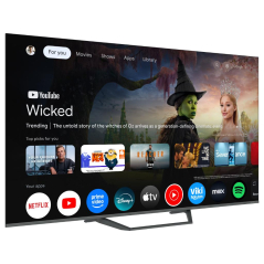 Televizor TESLA Q65E655GUS/QLED/65"/4K/Smart/Google TV/siva