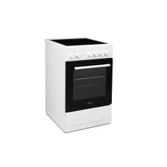Šporet TESLA CV5400SW staklokeramika/A/43L/ventilator/83x50x55cm/bela