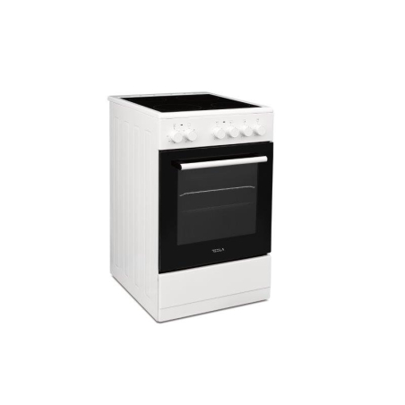 Šporet TESLA CV5400SW staklokeramika/A/43L/ventilator/83x50x55cm/bela