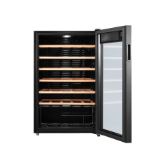 Vinska vitrina TESLA RW092M/G/93L/47x47x84,5cm/crna