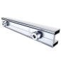 Konstrukcije za SE ANTAI za trapezni lim H45, mini rail, 400mm, set za 6 panela, univerzalne klampe