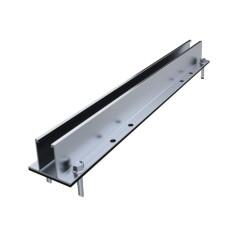 Konstrukcije za SE ANTAI za trapezni lim H45, mini rail, 400mm, set za 6 panela, univerzalne klampe