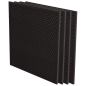 Filter za prečišćivač PRO AM III/IV Carbon 10mm pk4 Fellowes 9416502 crni