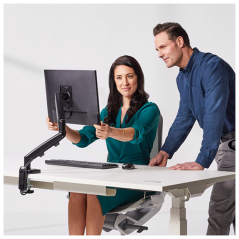 Nosač za 1 monitor Eppa Fellowes 9683001 srebrni